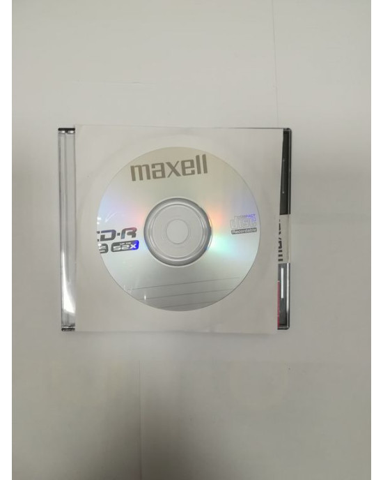 MAXELL CD-R 52X 1PK BORÍTÉKOS