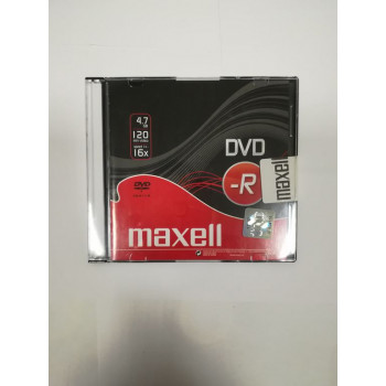MAXELL DVD-R 47 16X 1PK 5MM SLIM