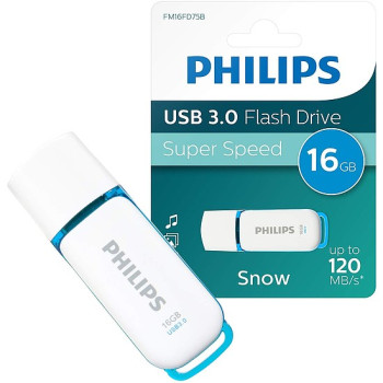 PENDRIVE USB 16GB 3.0 ADATHORDOZÓ PHILIPS SNOW